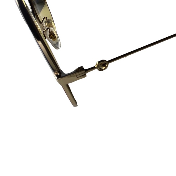 GUCCI Oversize- 70’s Style Round Yellow Tint Sunglasses - Picture 4 of 16